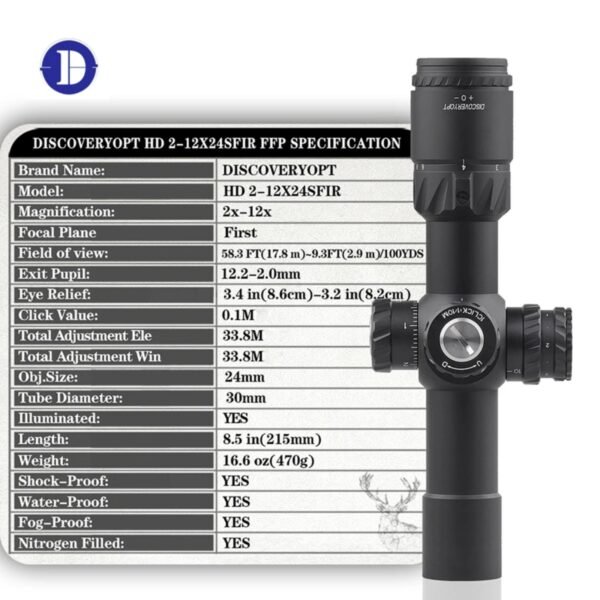 Discovery HD 2-12x24 SFIR - Image 6